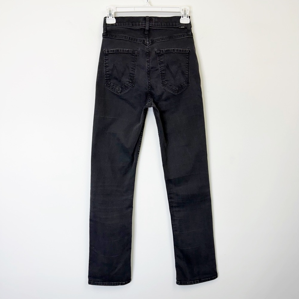 Mother High Waisted Rider Ankle Jeans Women's 25 Black - Picture 9 of 11